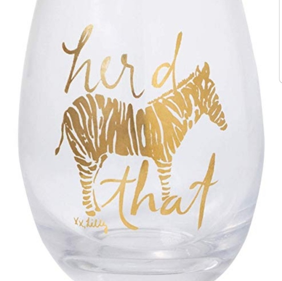 Lilly Pulitzer Other - New! Lilly Pulitzer 16oz Stemless Wine Glass Set